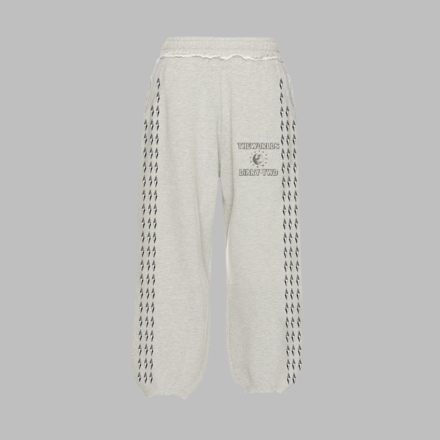 CREAM FRENCH TERRY SWEATPANTS