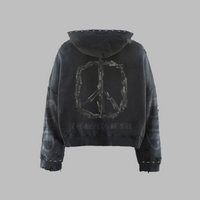 (WORLD AT WAR) ZIP UP HOODIE