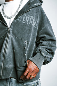 (WORLD AT WAR) ZIP UP HOODIE